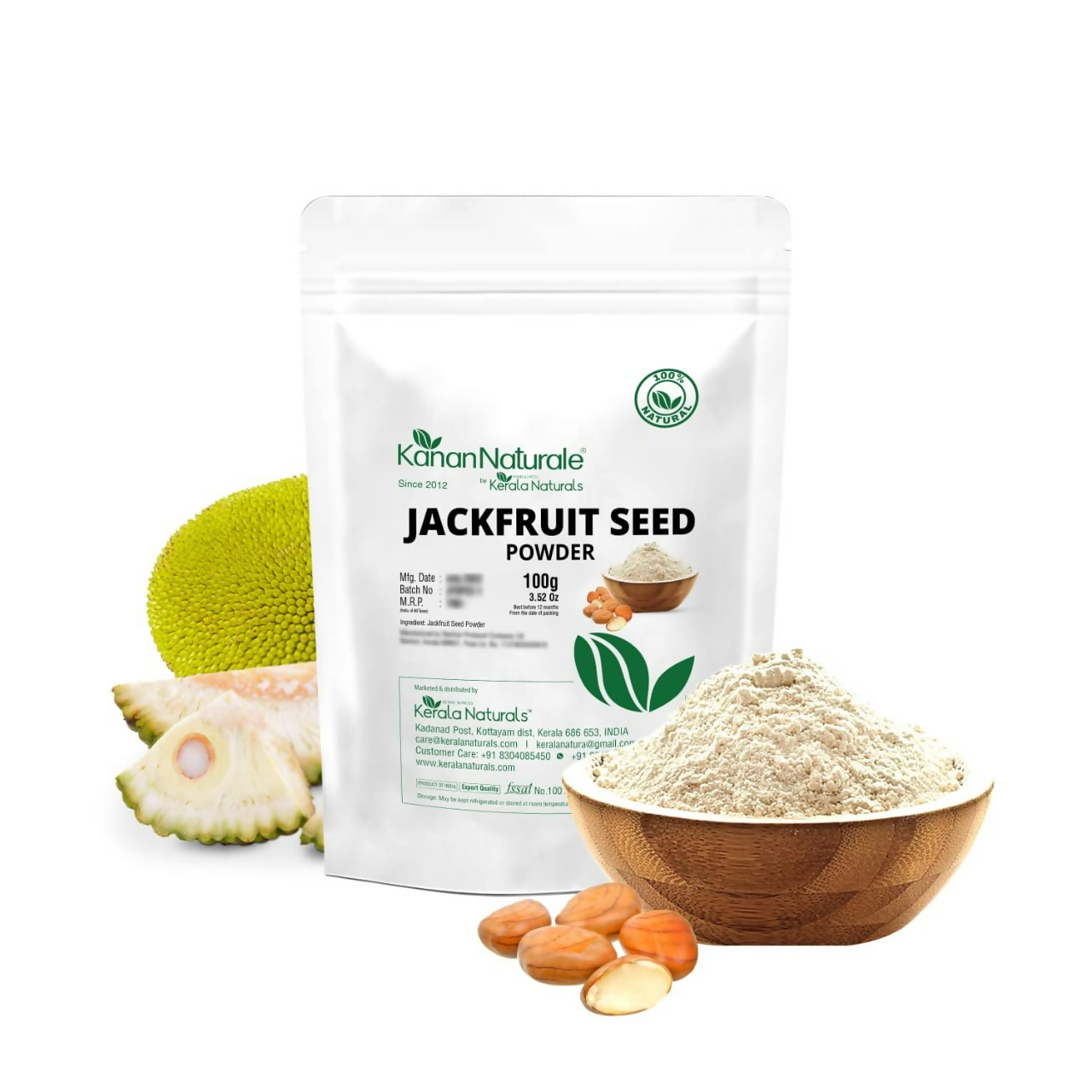 Kanan Naturale Jack Fruit Seed Powder - 100GM