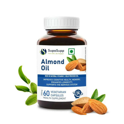 Sri Sri Tattva Supasupp Almond Oil Capsules