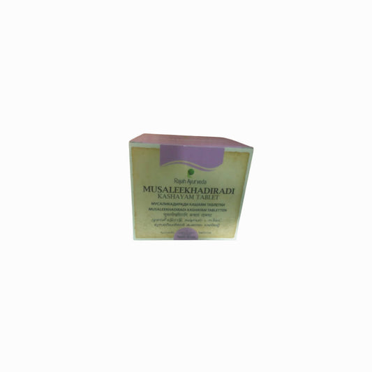 Rajah Ayurveda Musaleekhadiradi Kashayam Tablets - BUDEN