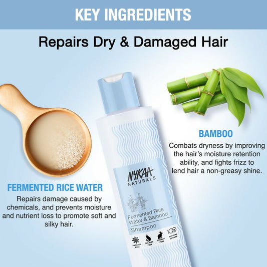 Nykaa Naturals Hair Smoothening Shampoo