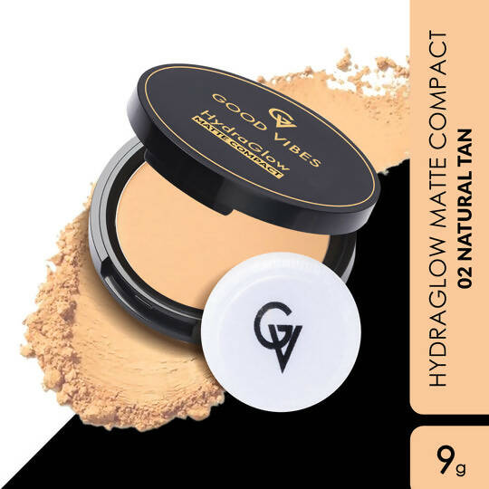 Good Vibes HydraGlow Matte Compact - Natural Tan 02