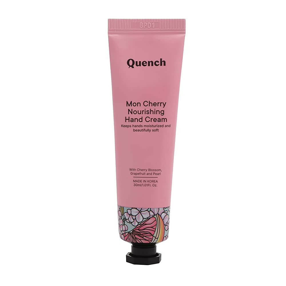 Quench Botanics Mon Cherry Nourishing Hand Cream - BUDNE