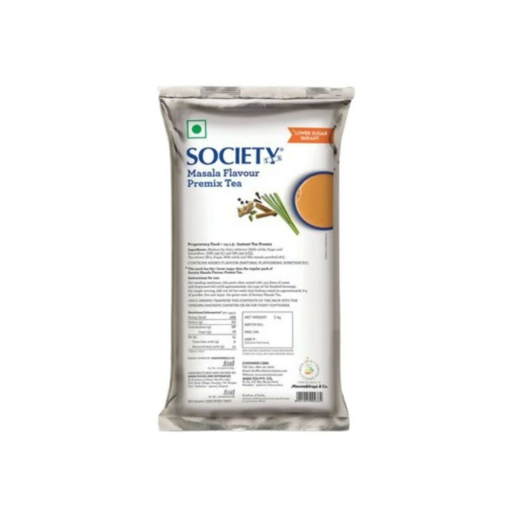 Society Low Sugar Omt Masala Premix Tea Pouch