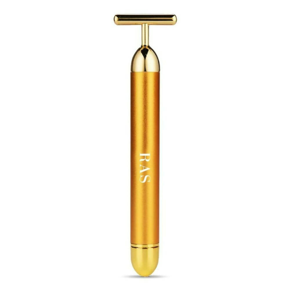 Ras Luxury Oils 24K Gold Vibrating Face Massager - BUDNEN