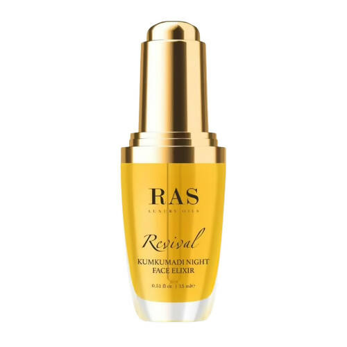 Ras Luxury Oils Revival Kumkumadi Night Face Elixir - BUDNE