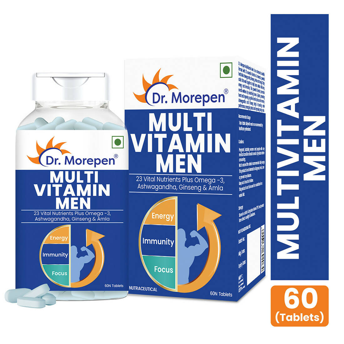 Dr. Morepen Gokshura & Multivitamin Men Tablets Combo