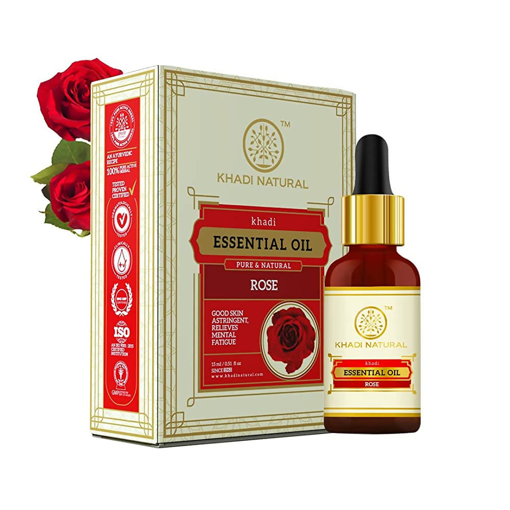 Khadi Natural Rose Essential Oil