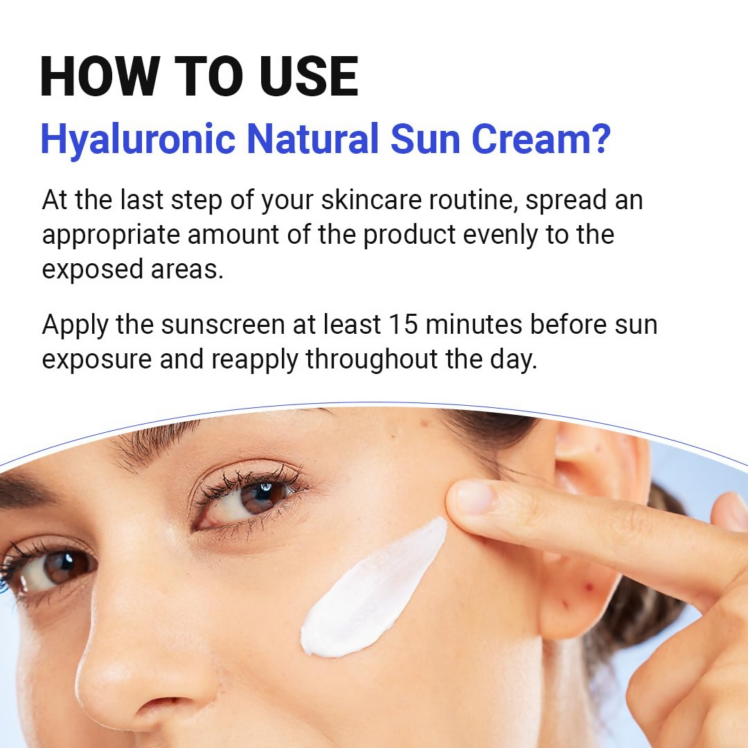 Isntree Hyaluronic Acid Natural Suncream SPF 50