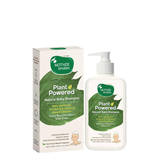 Mother Sparsh Plant Powered Natural Baby Shampoo - 400ML