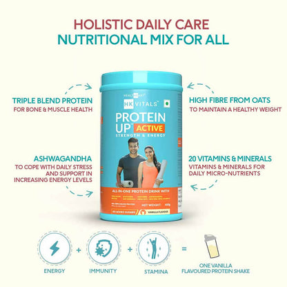 HK Vitals ProteinUp Active Strength & Energy (No Added Sugar)