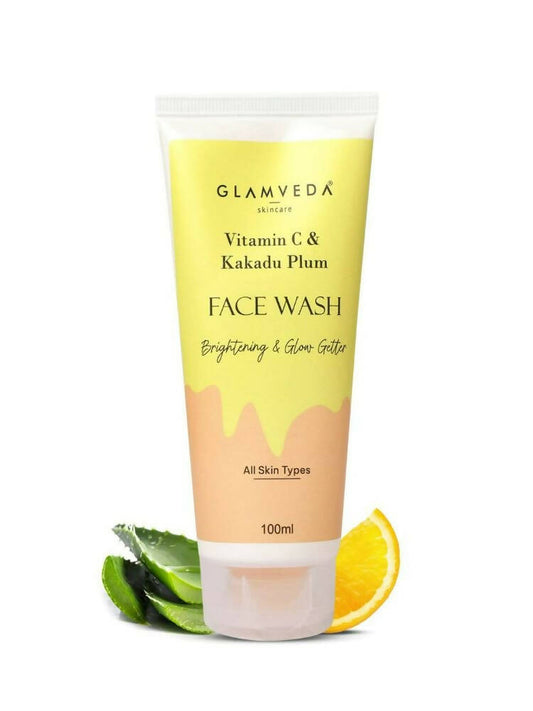 Glamveda Vitamin C & Kakadu Plum Face Wash - usa canada australia