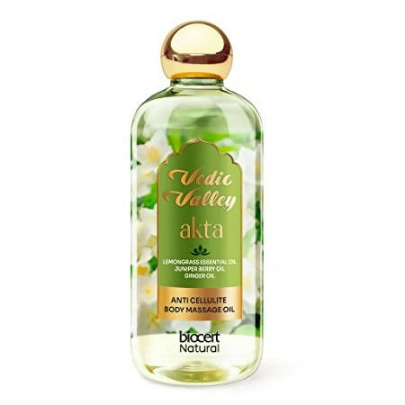 Vedic Valley Stress Relieving Lemongrass Body Massage Oil - BUDEN