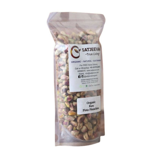 Satjeevan Organic Raw Pista Pistachios