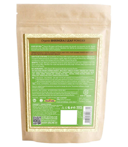 Khadi Natural Bhringraj Leaf Powder