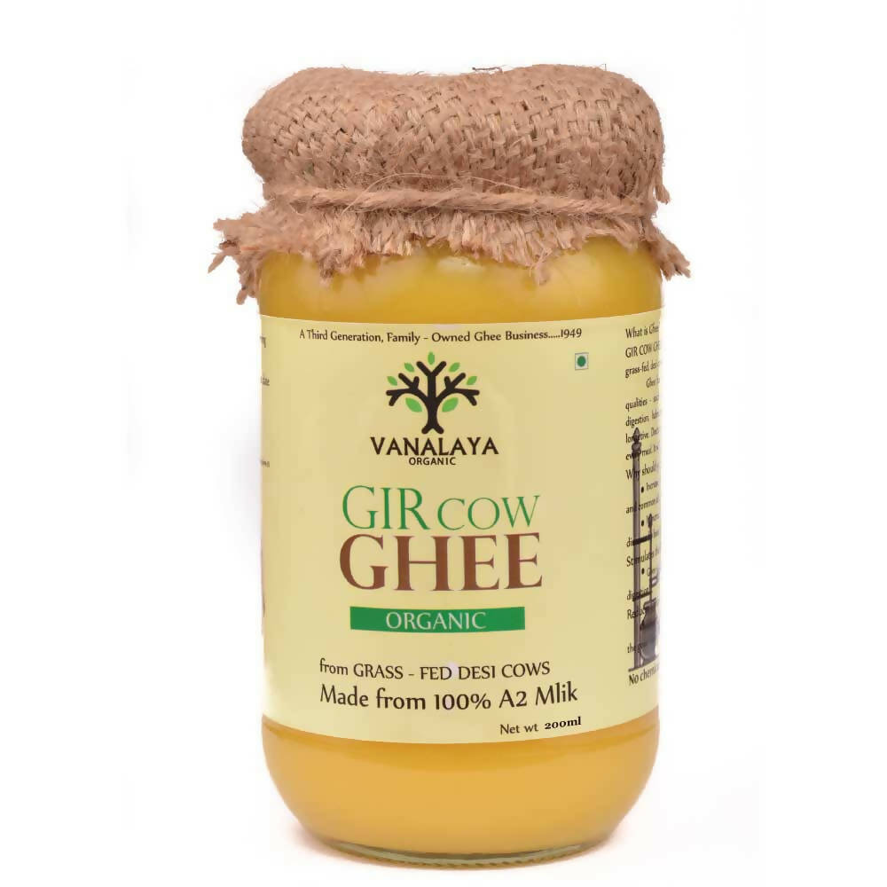 Vanalaya Organic Gir Cow Ghee -  USA, Australia, Canada 