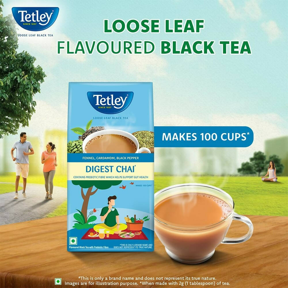 Tetley Digest Chai Loose Leaf Black Tea