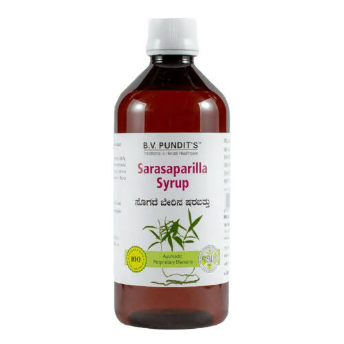 B V Pundit's Sarasaparilla Syrup -  usa australia canada 