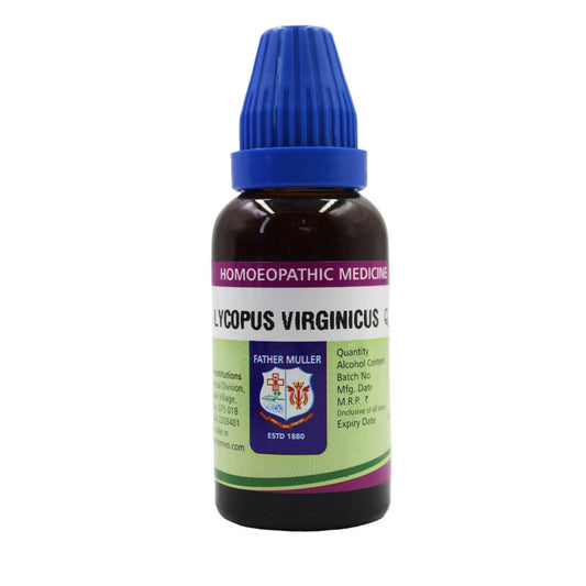 Father Muller Lycopus Virginicus Mother Tincture Q