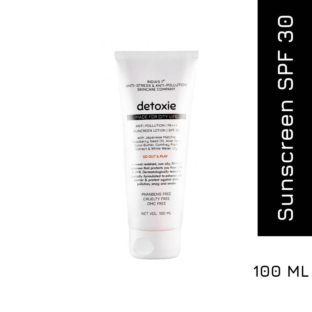 Detoxie Anti-Pollution PA+++ Sunscreen Lotion SPF 30