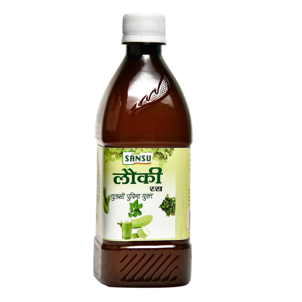 Sansu Lauki (Bottle Gourd) Juice with Tulsi Pudina