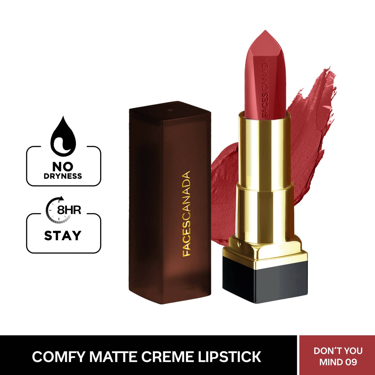 Faces Canada Comfy Matte Creme Lipstick - Don't You Mind 09