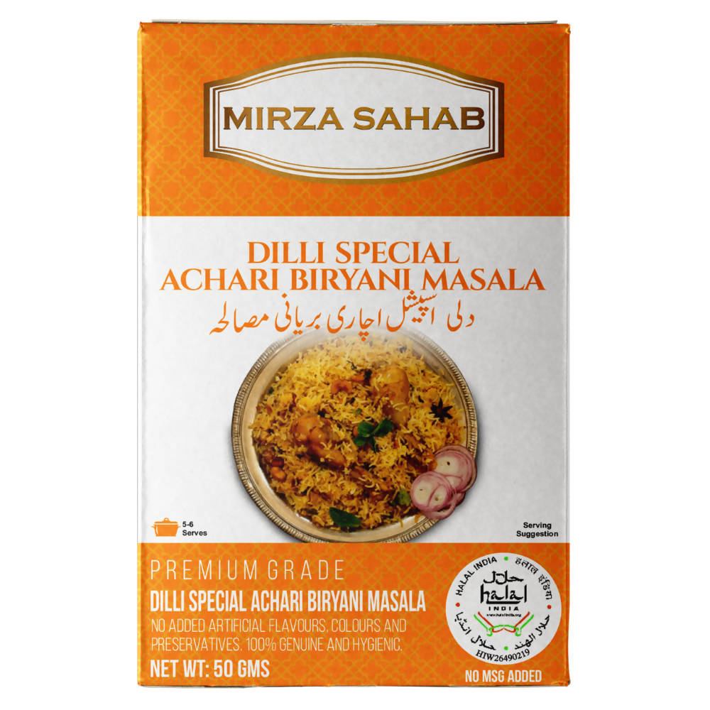 Mirza Sahab Dilli Special Achari Biryani Masala -  USA, Australia, Canada 