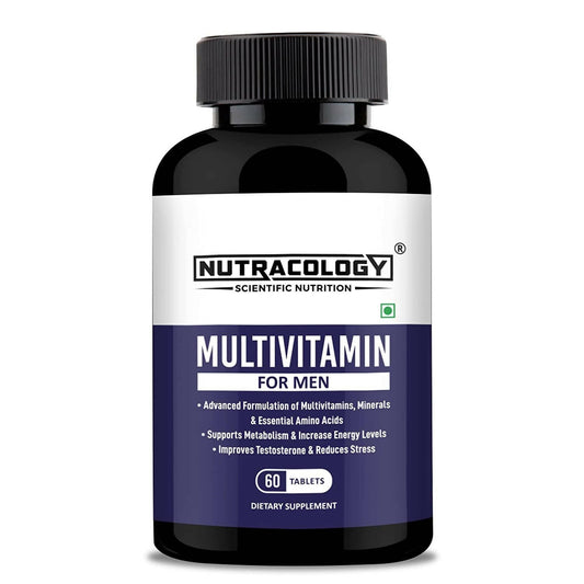 Nutracology Multivitamin for Men for Energy Strength & Stamina Tablets - BUDEN
