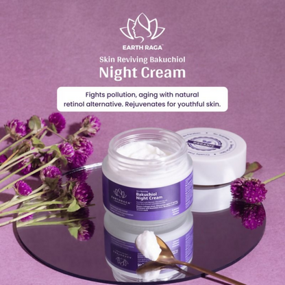 Earthraga Skin Reviving Bakuchiol Night Cream