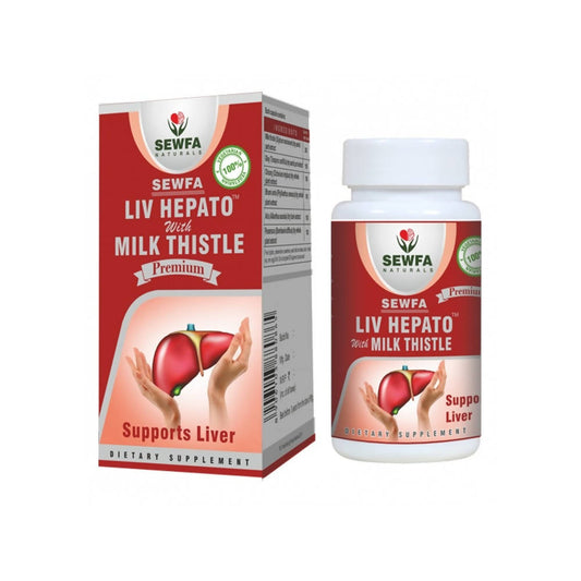 Sewfa Naturals Liv Hepato with Milk Thistle Capsules - BUDEN