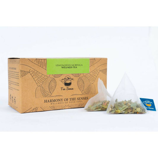 Tea Sense Lemongrass Moringa Tea Bags Box - buy in USA, Australia, Canada