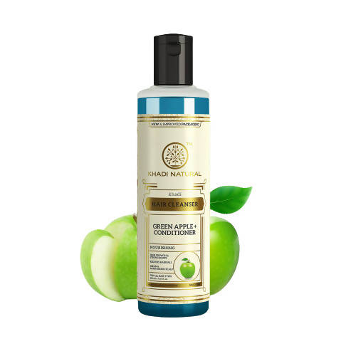 Khadi Natural Green Apple + Conditioner Hair Cleanser