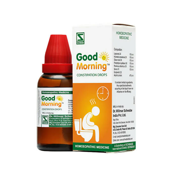 Dr. Willmar Schwabe India Good Morning Constipation Drops - BUDNE