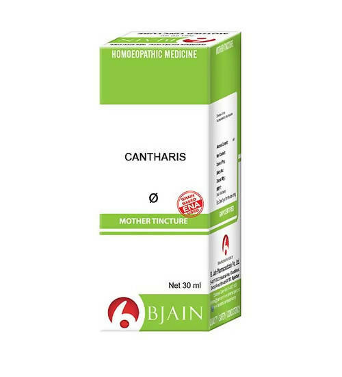 Bjain Homeopathy Cantharis Mother Tincture Q -  usa australia canada 