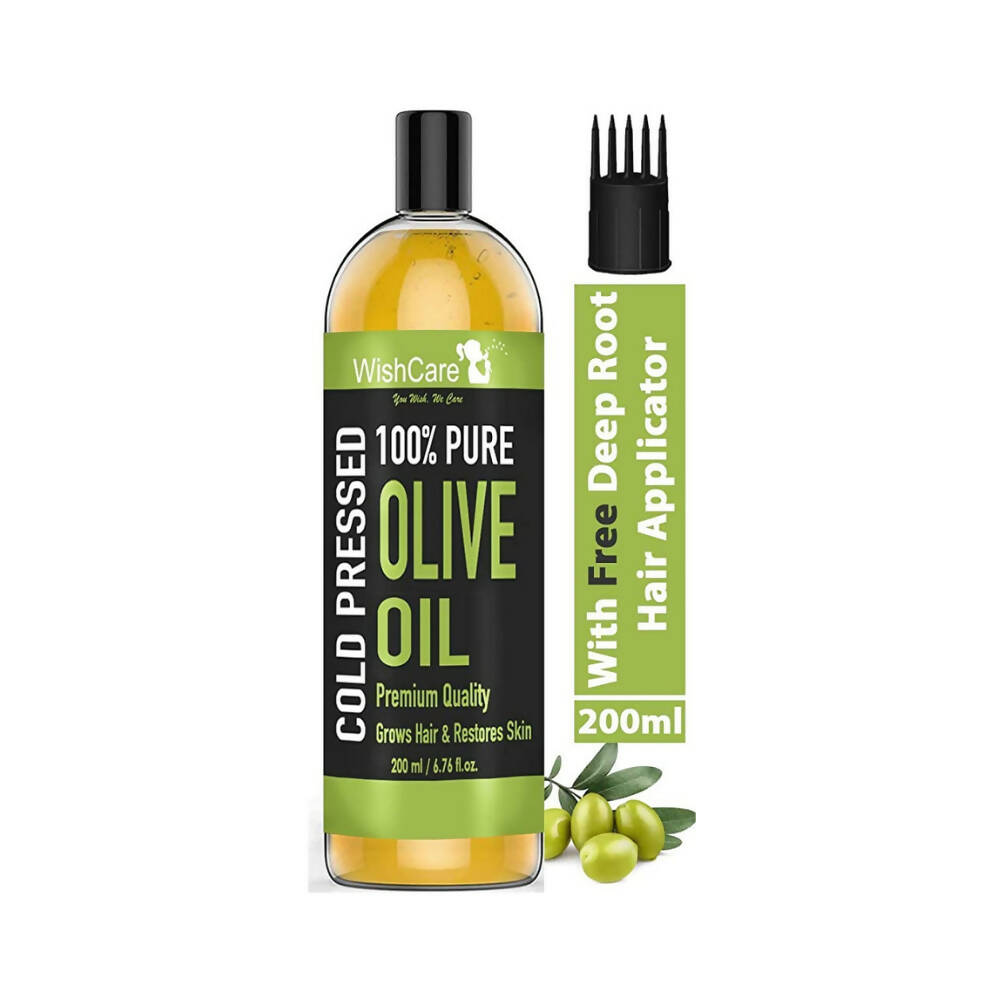 WishCare 100% Pure Premium Cold Pressed Olive Oil - Distacart