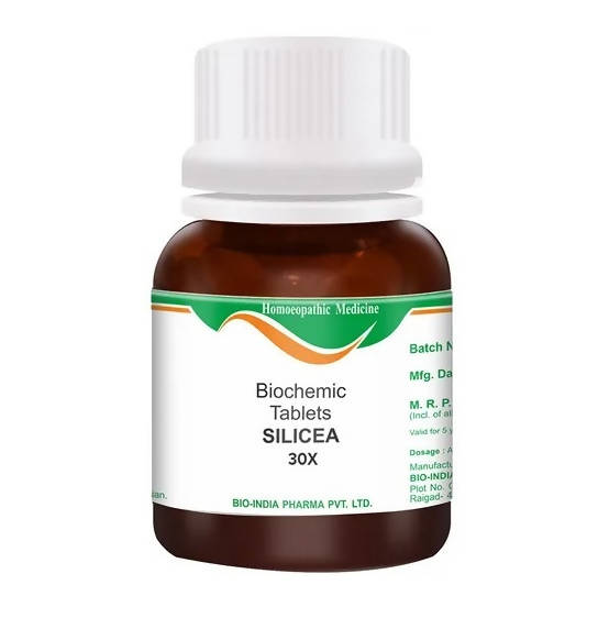 Bio India Homeopathy Silicea Biochemic Tablets