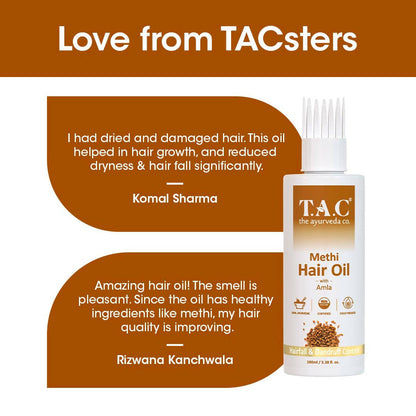 TAC - The Ayurveda Co. Methi Natural Hair Shampoo