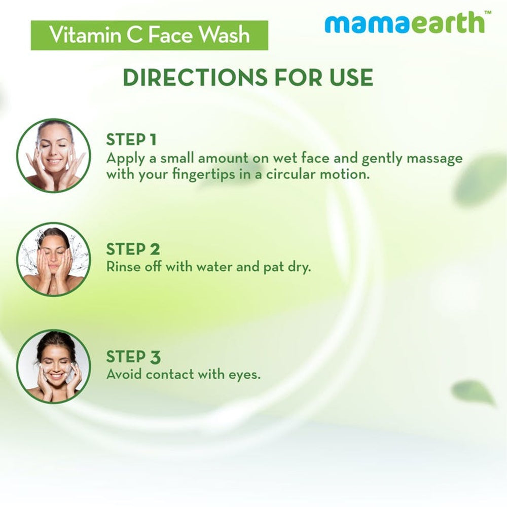 Mamaearth Vitamin C - Face Wash & Face Toner & Sleeping Mask