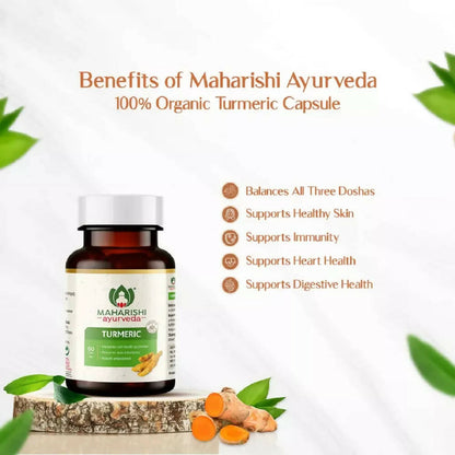 Maharishi Ayurveda Organic Turmeric Capsules