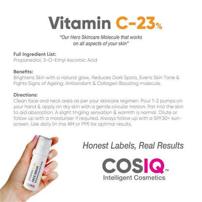 Cos-IQ Vitamin C-23% Face Serum