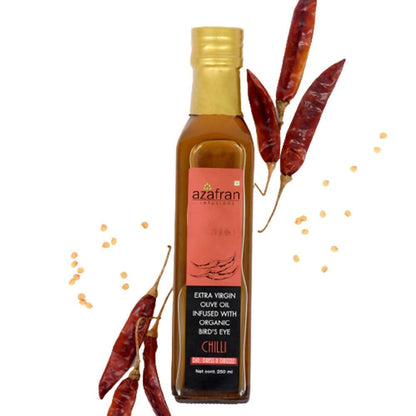 Azafran Infusions Bird???s Eye Chilli Infused Extra Virgin Olive Oil