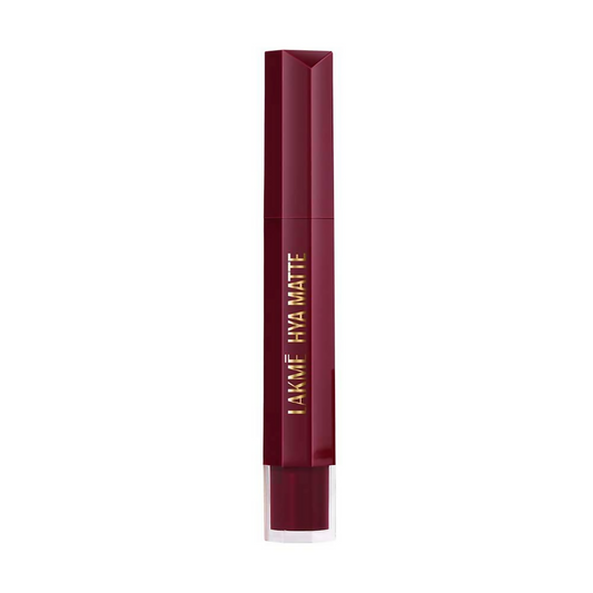 Lakme 9to5 Hya Matte Liquid Lipstick + Hyaluronic Acid - PowerhousePlum