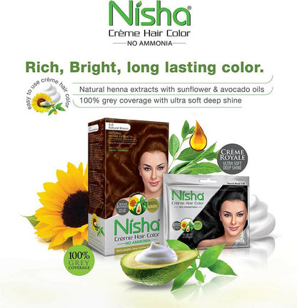 Nisha Creme Hair Color Ultra Blonde