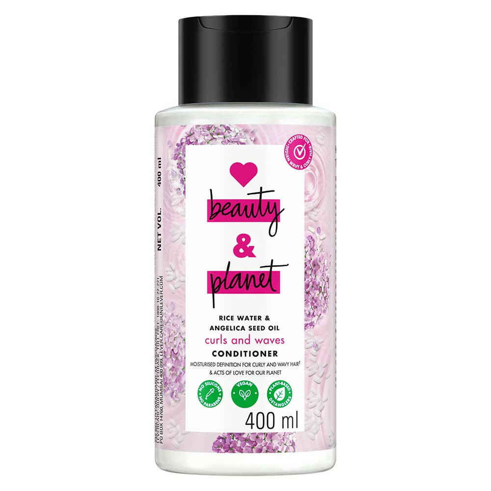 Love Beauty And Planet Rice Water & Angelica Seed Oil Curl & Waves Conditioner -  buy in usa canada australia