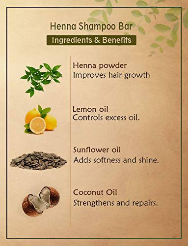 Ancient Living Henna Shampoo Bar