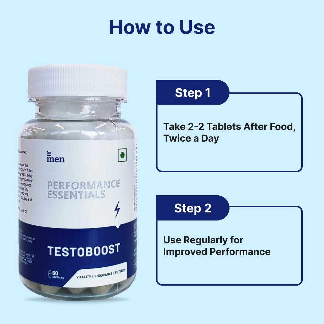 ForMen Testoboost Performance Essentials Capsules