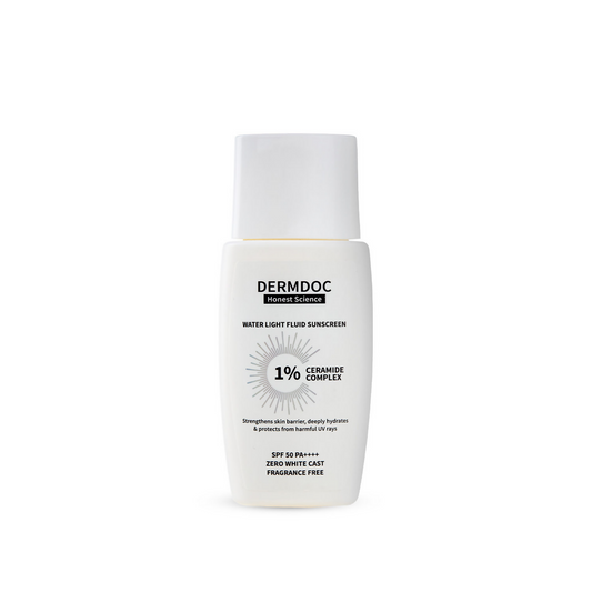 Dermdoc 1% Ceramide Complex Water Light Fluid Sunscreen SPF 50 PA ++++