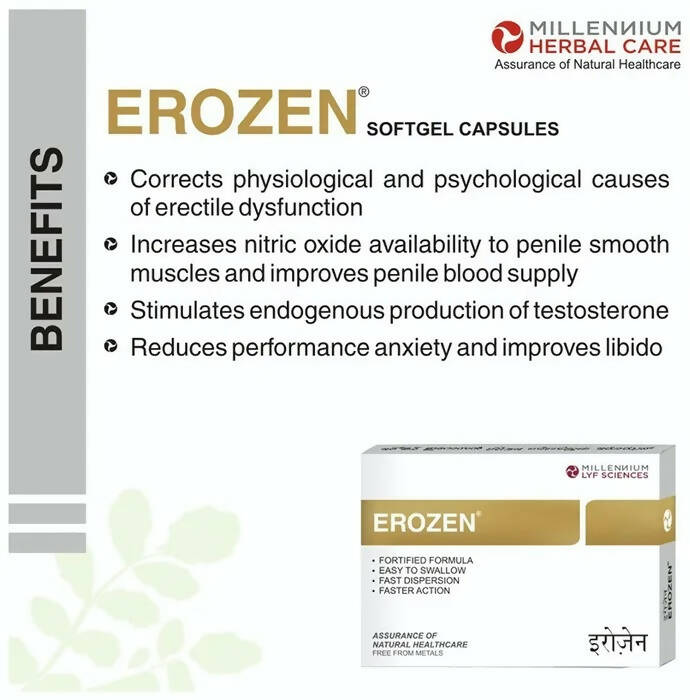 Millennium Herbal Care Erozen Softgel Capsules