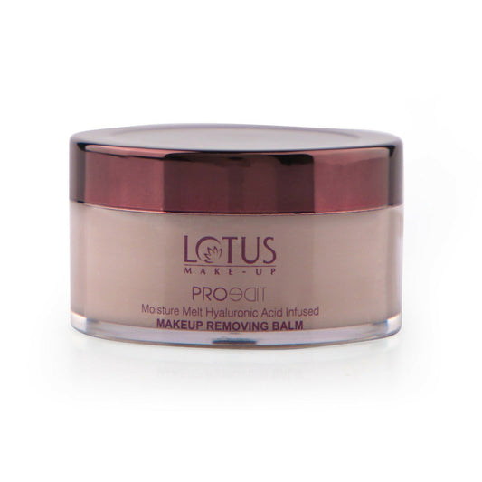 Lotus Herbals Proedit Moisture Melt Hyaluronic Acid Enriched Makeup Removing Balm - 50GM