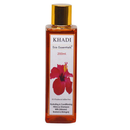 Khadi Eco Essentials Hydrating & Conditioning Hibiscus Shampoo