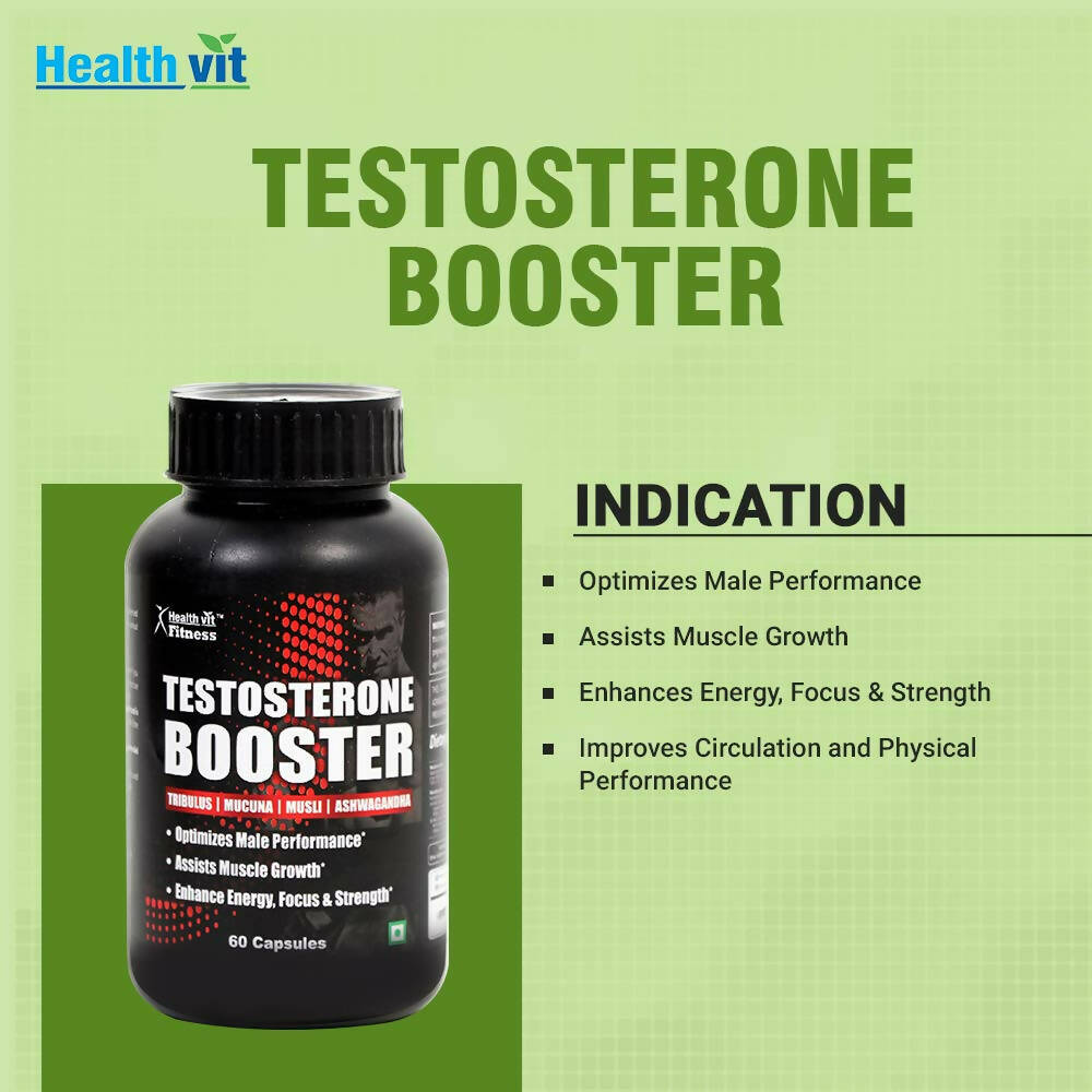 Healthvit Testosterone Booster Capsules